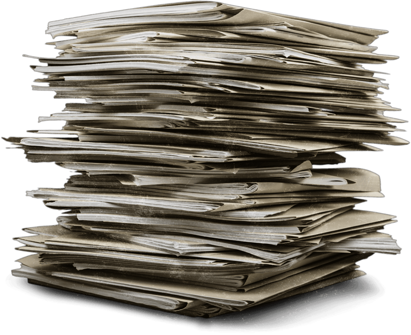 stack of healthcare bills